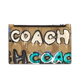 Coach X Mint+Serf Card Wallet